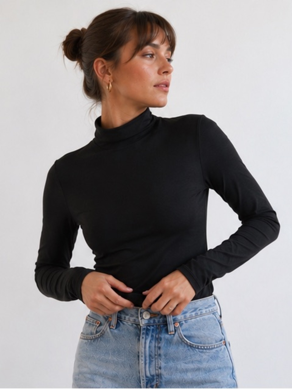 LOFT Black Women's Top